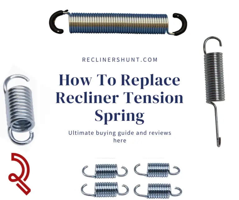 How to replace recliner tension spring