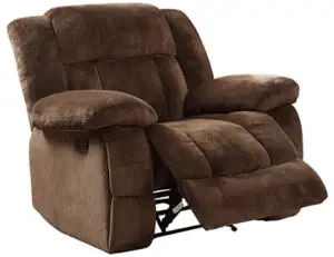 Homelegance Laurelton 43 Microfiber Glider Recliner