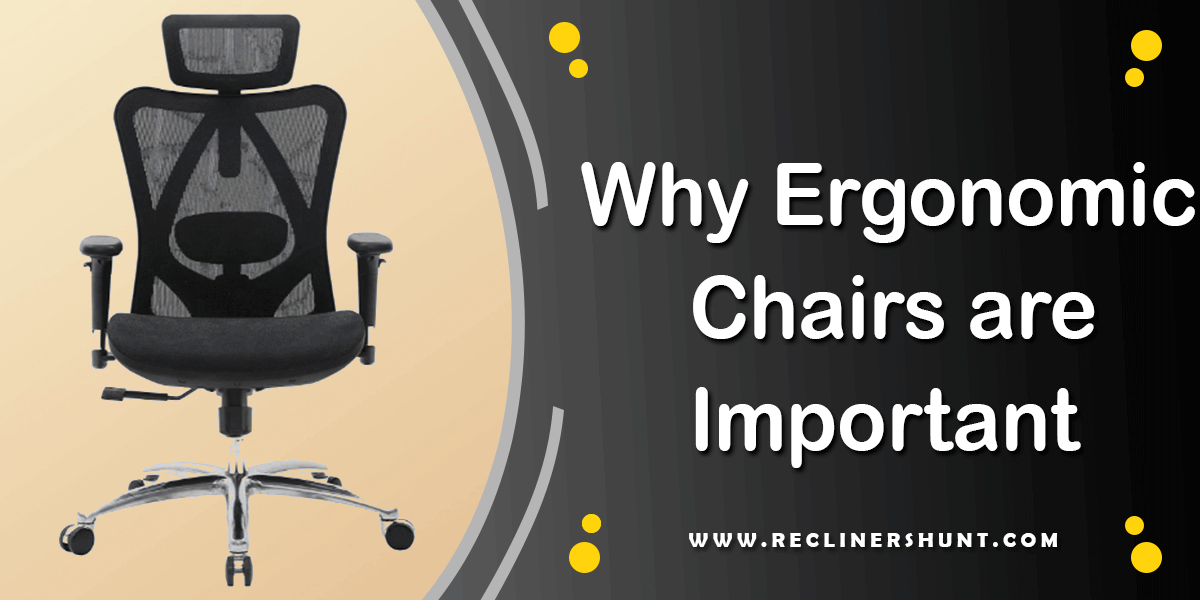 Why Ergonomic Chairs are Important