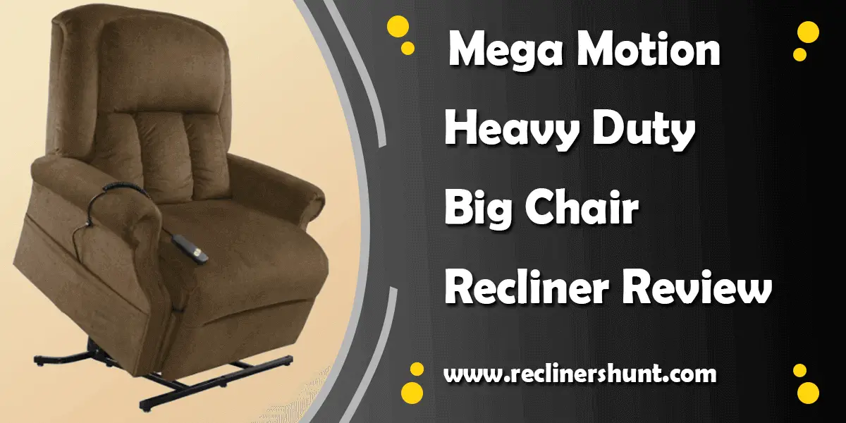 Mega motion heavy duty big chair recliner